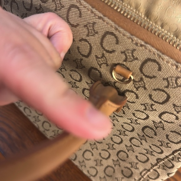 Celine Monogram Authentic Vintage Dome Handbag - Picture 10 of 16